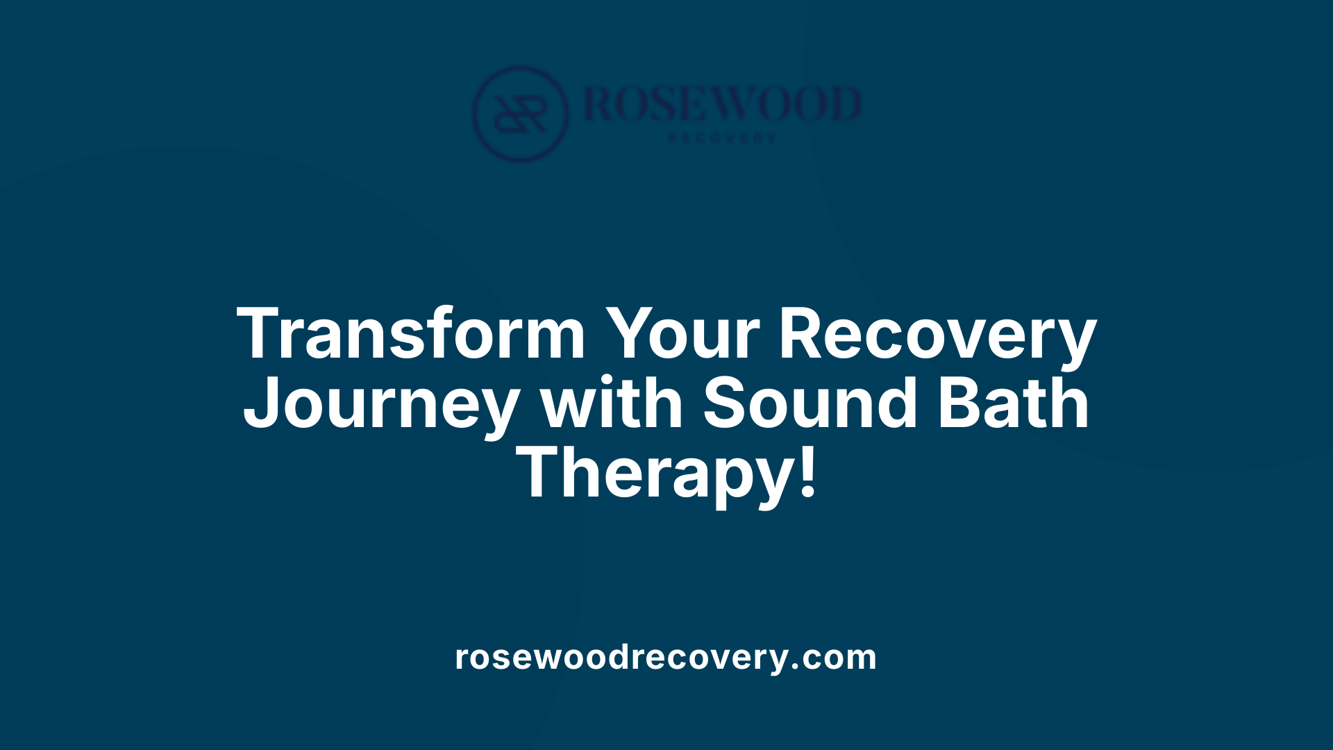 Transform Your Recovery Journey with Sound Bath Therapy!