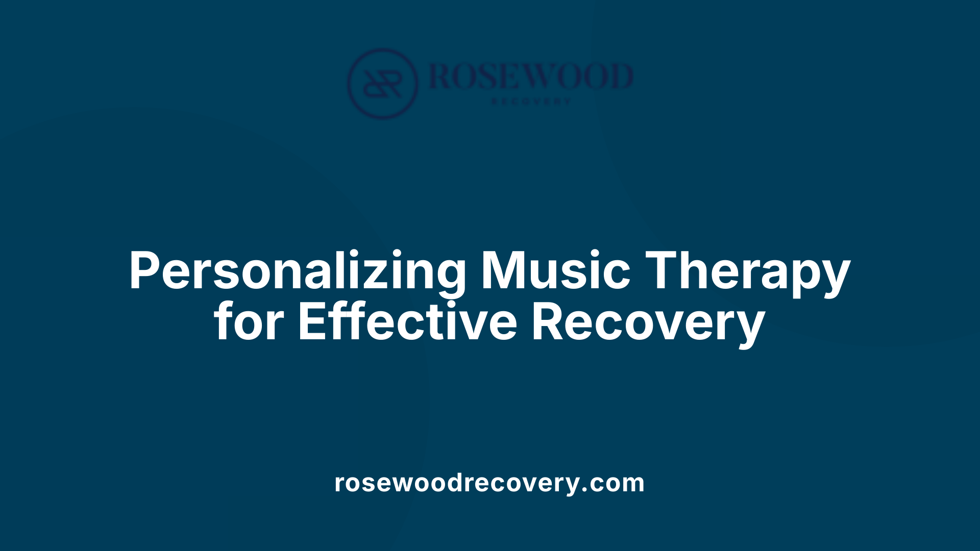 Personalizing Music Therapy for Effective Recovery