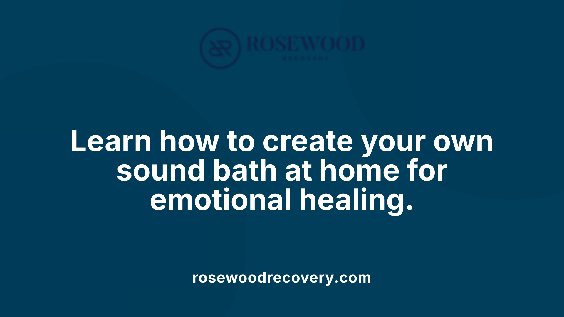 Learn how to create your own sound bath at home for emotional healing.