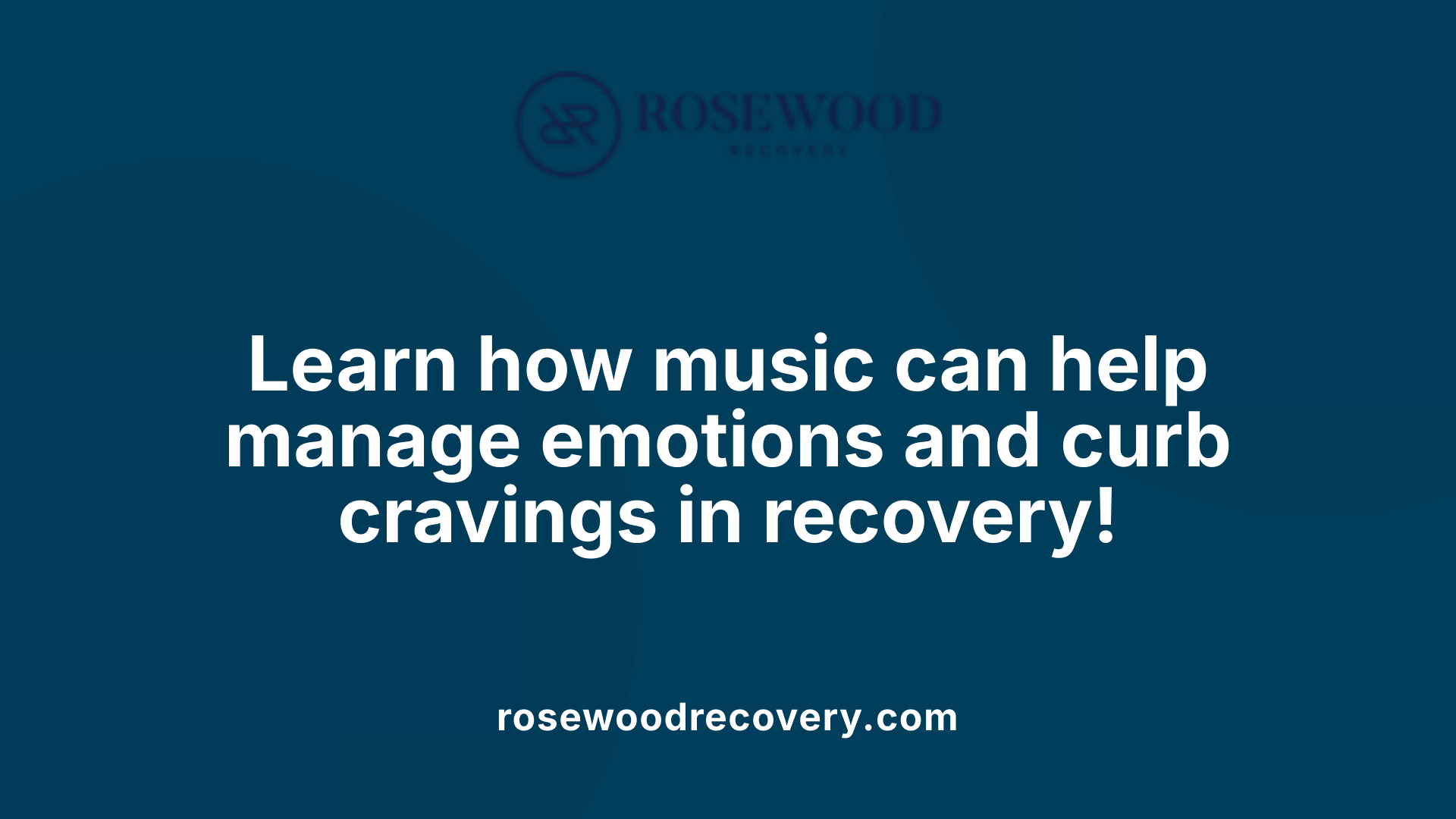 Learn how music can help manage emotions and curb cravings in recovery!