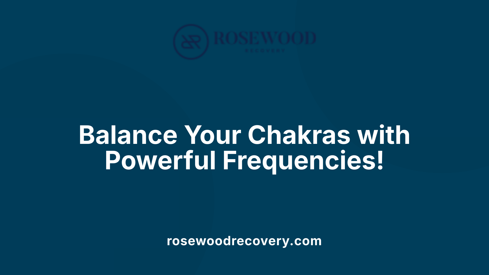 Balance Your Chakras with Powerful Frequencies!