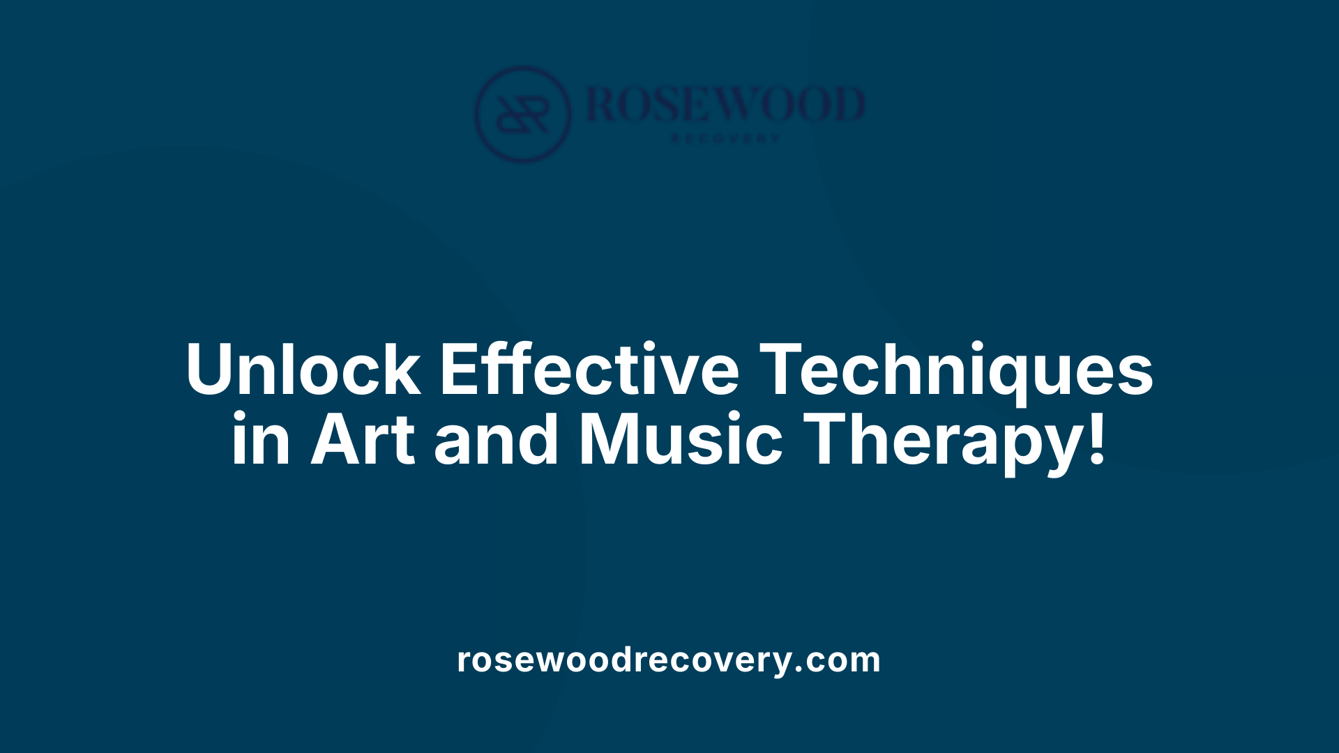 Unlock Effective Techniques in Art and Music Therapy!