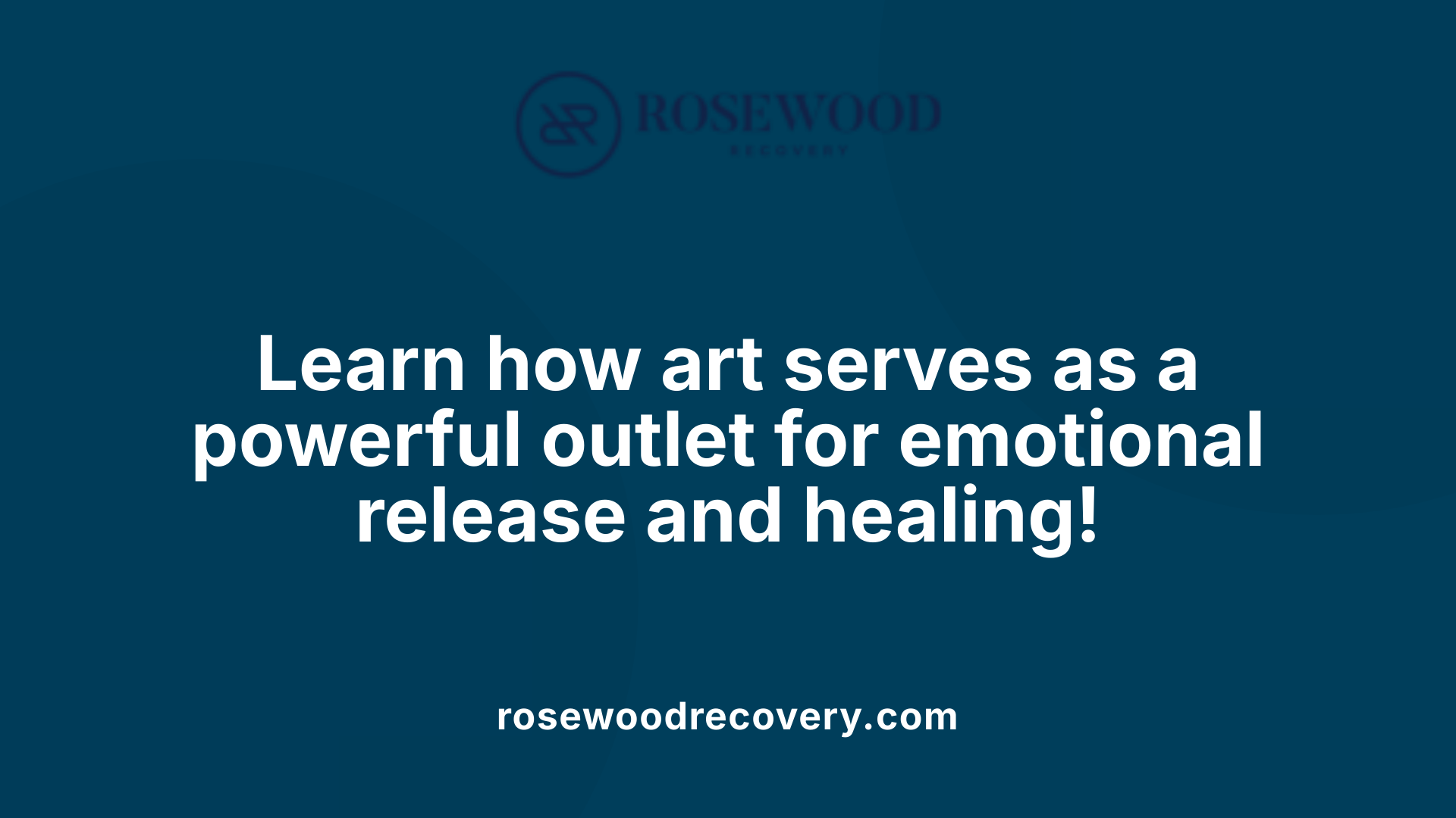 Learn how art serves as a powerful outlet for emotional release and healing!