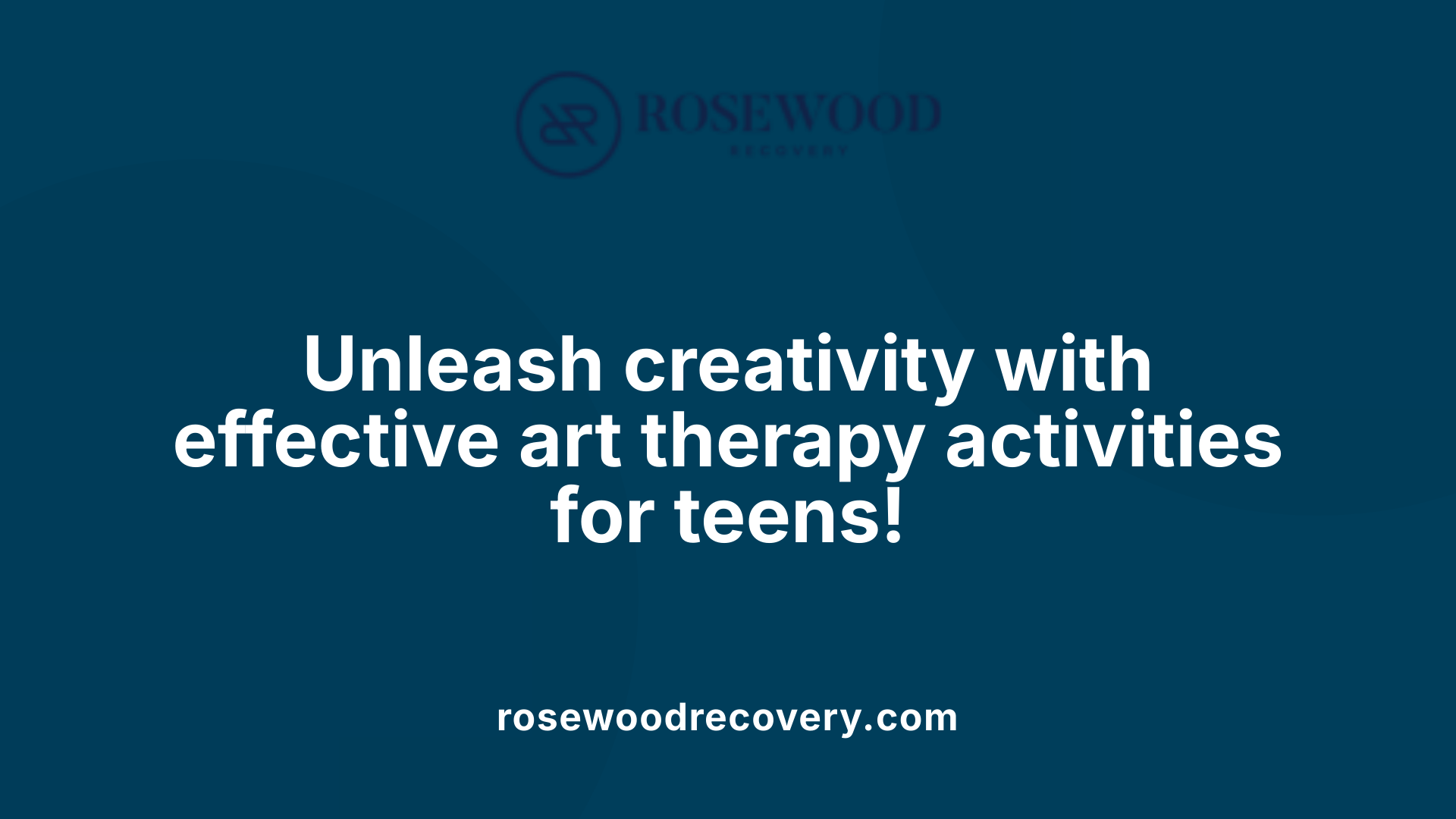 Unleash creativity with effective art therapy activities for teens!