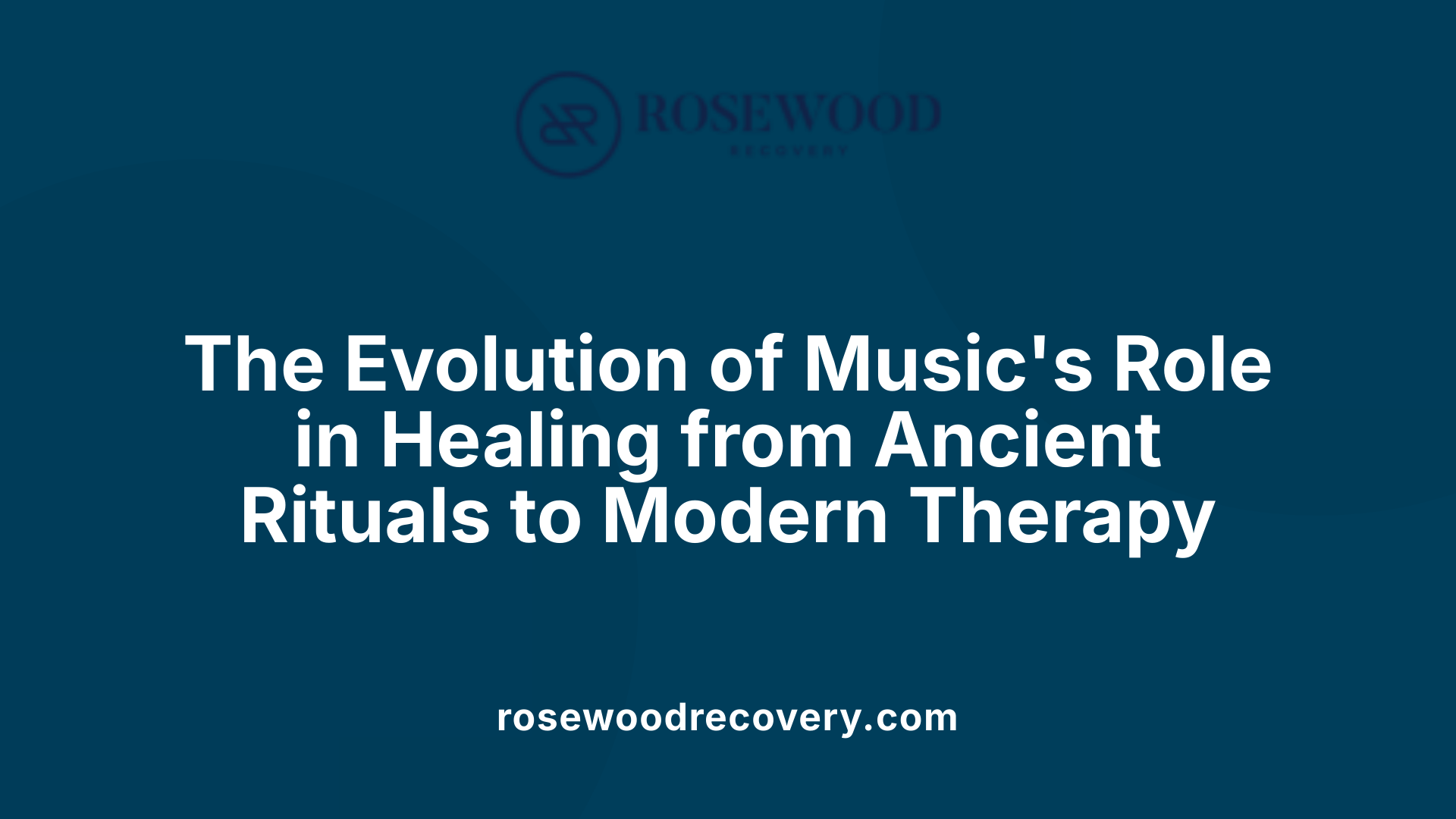 The Evolution of Music's Role in Healing from Ancient Rituals to Modern Therapy