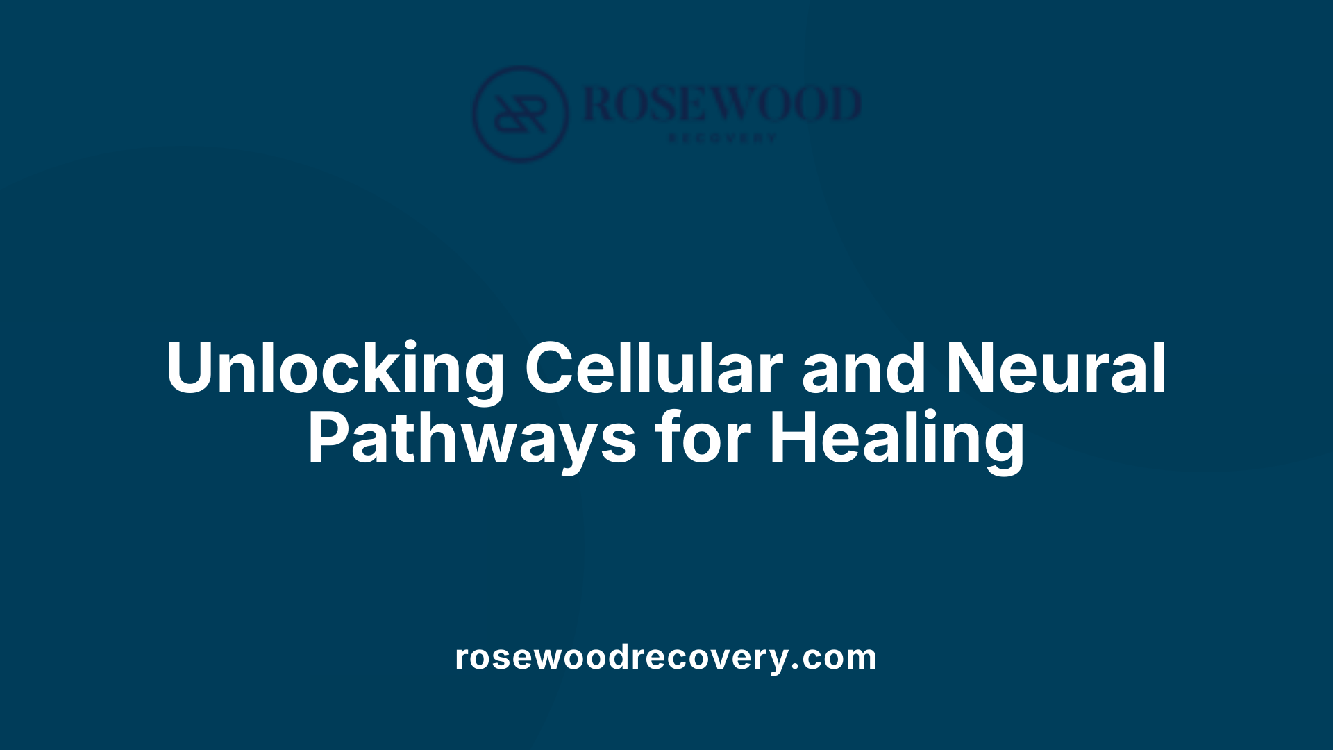Unlocking Cellular and Neural Pathways for Healing