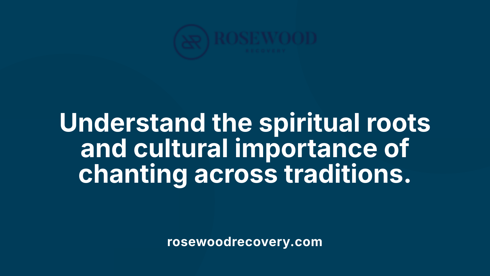 Understand the spiritual roots and cultural importance of chanting across traditions.