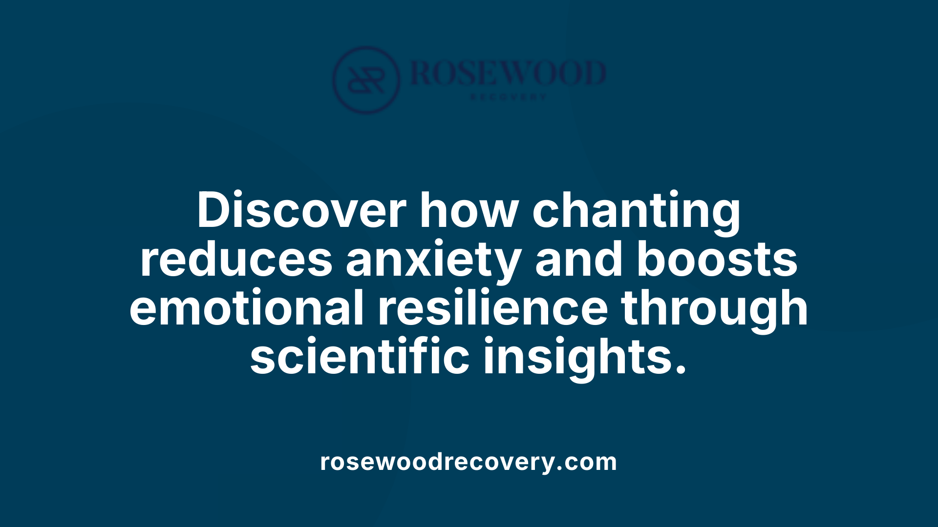 Discover how chanting reduces anxiety and boosts emotional resilience through scientific insights.