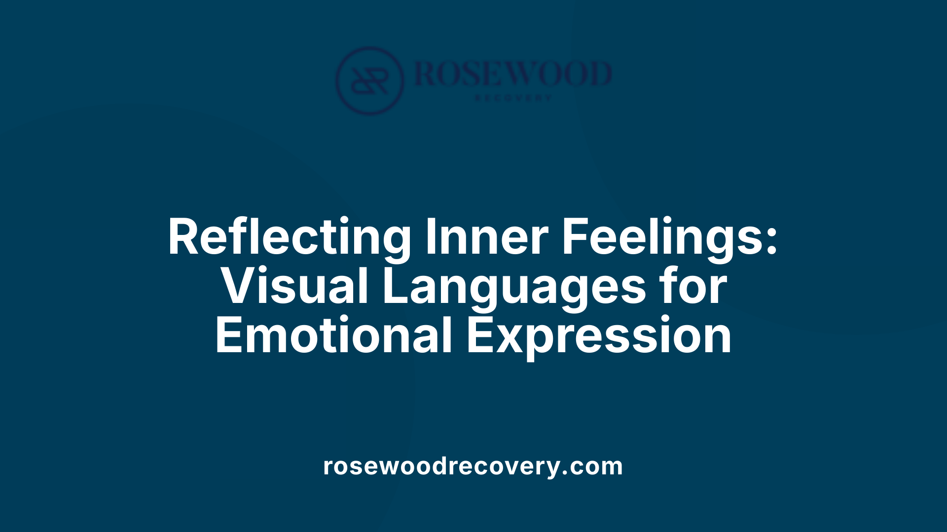 Reflecting Inner Feelings: Visual Languages for Emotional Expression