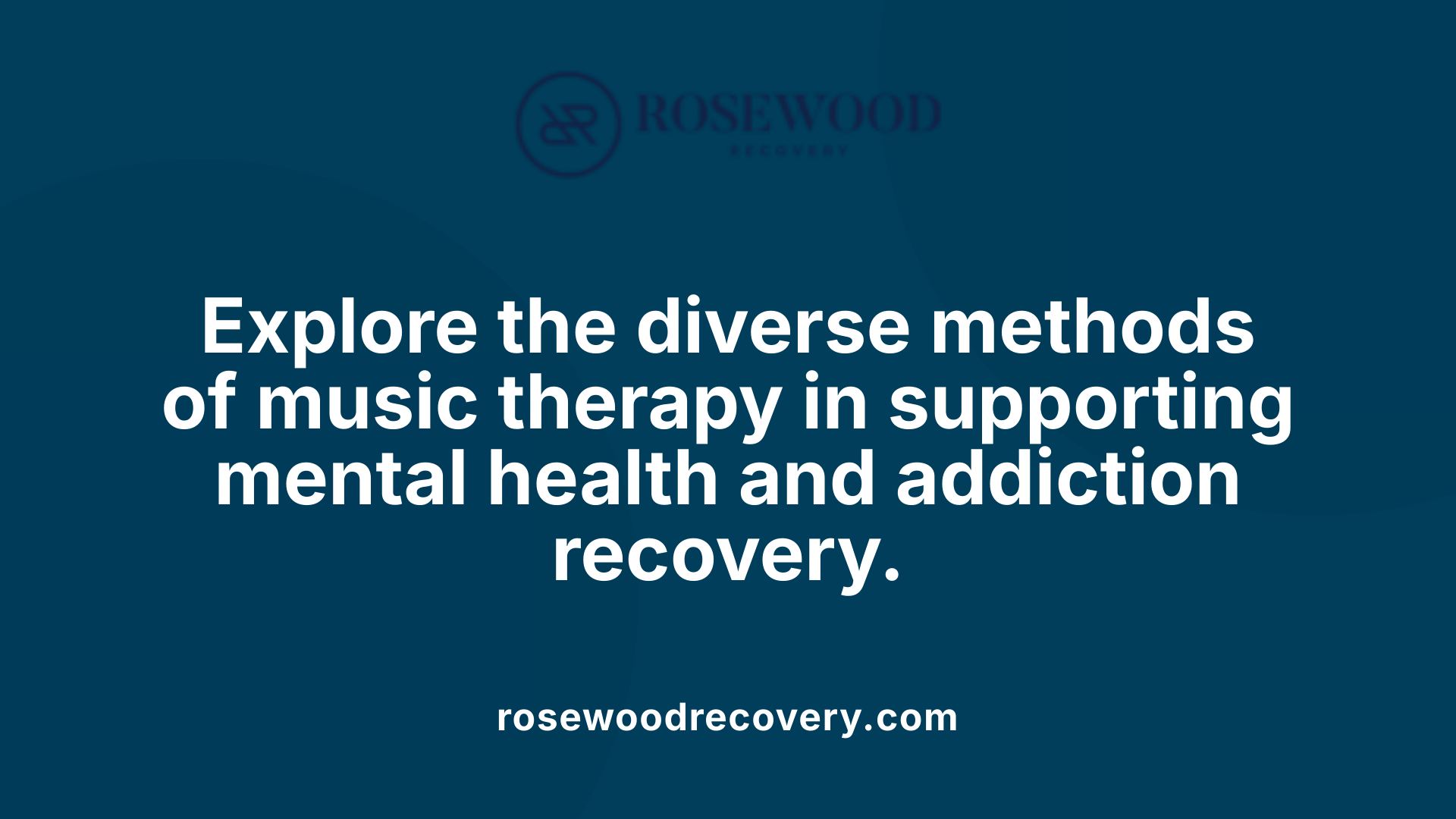 Explore the diverse methods of music therapy in supporting mental health and addiction recovery.