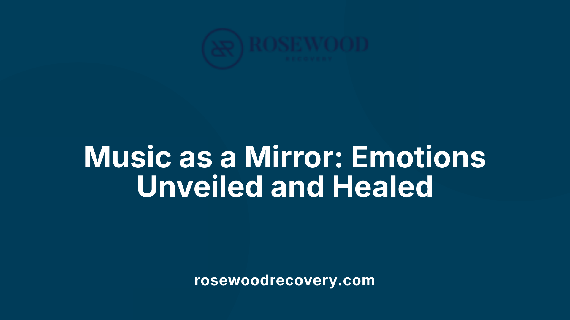 Music as a Mirror: Emotions Unveiled and Healed