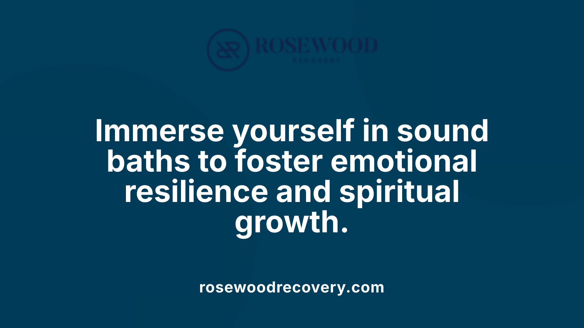 Immerse yourself in sound baths to foster emotional resilience and spiritual growth.