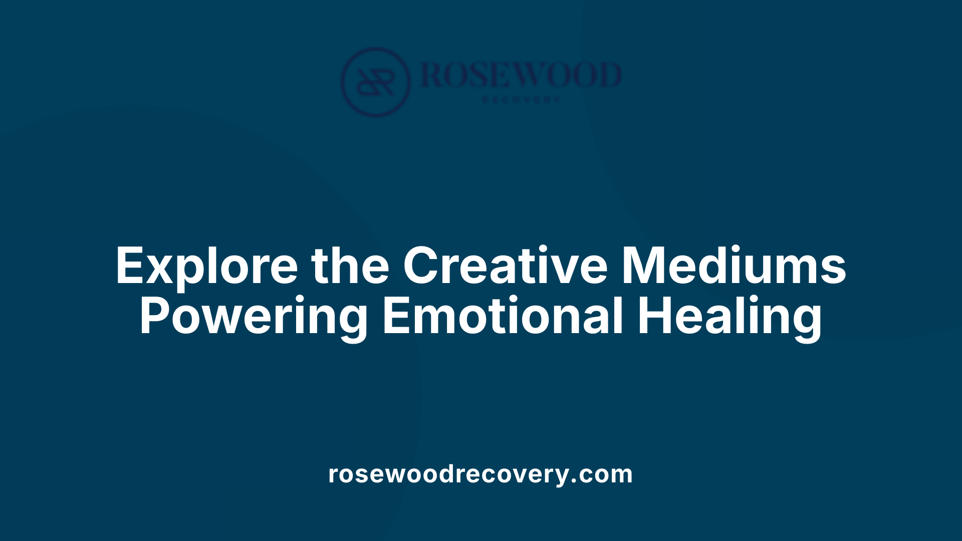 Explore the Creative Mediums Powering Emotional Healing