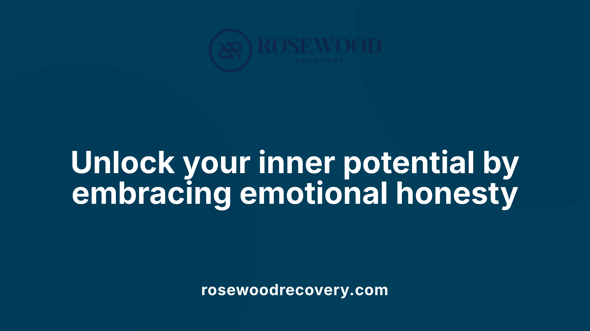 Unlock your inner potential by embracing emotional honesty