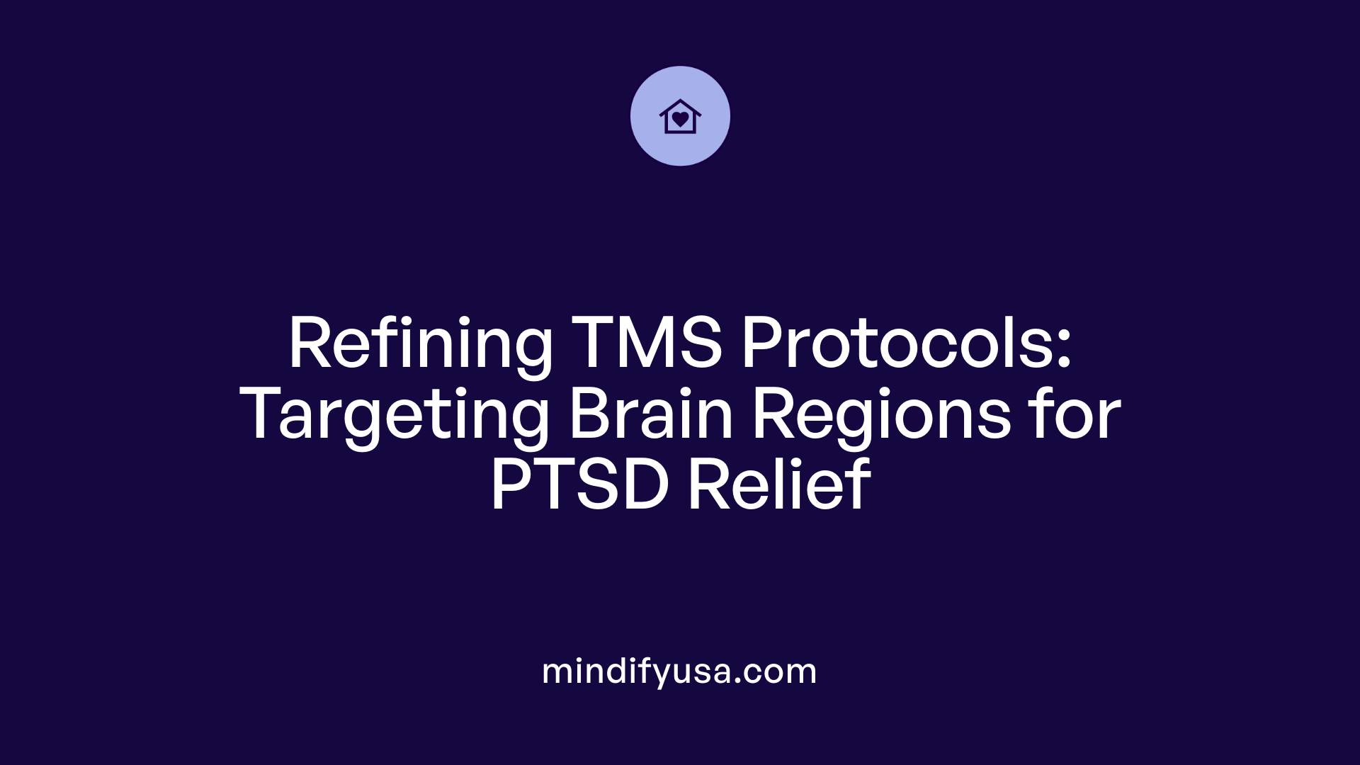 Refining TMS Protocols: Targeting Brain Regions for PTSD Relief
