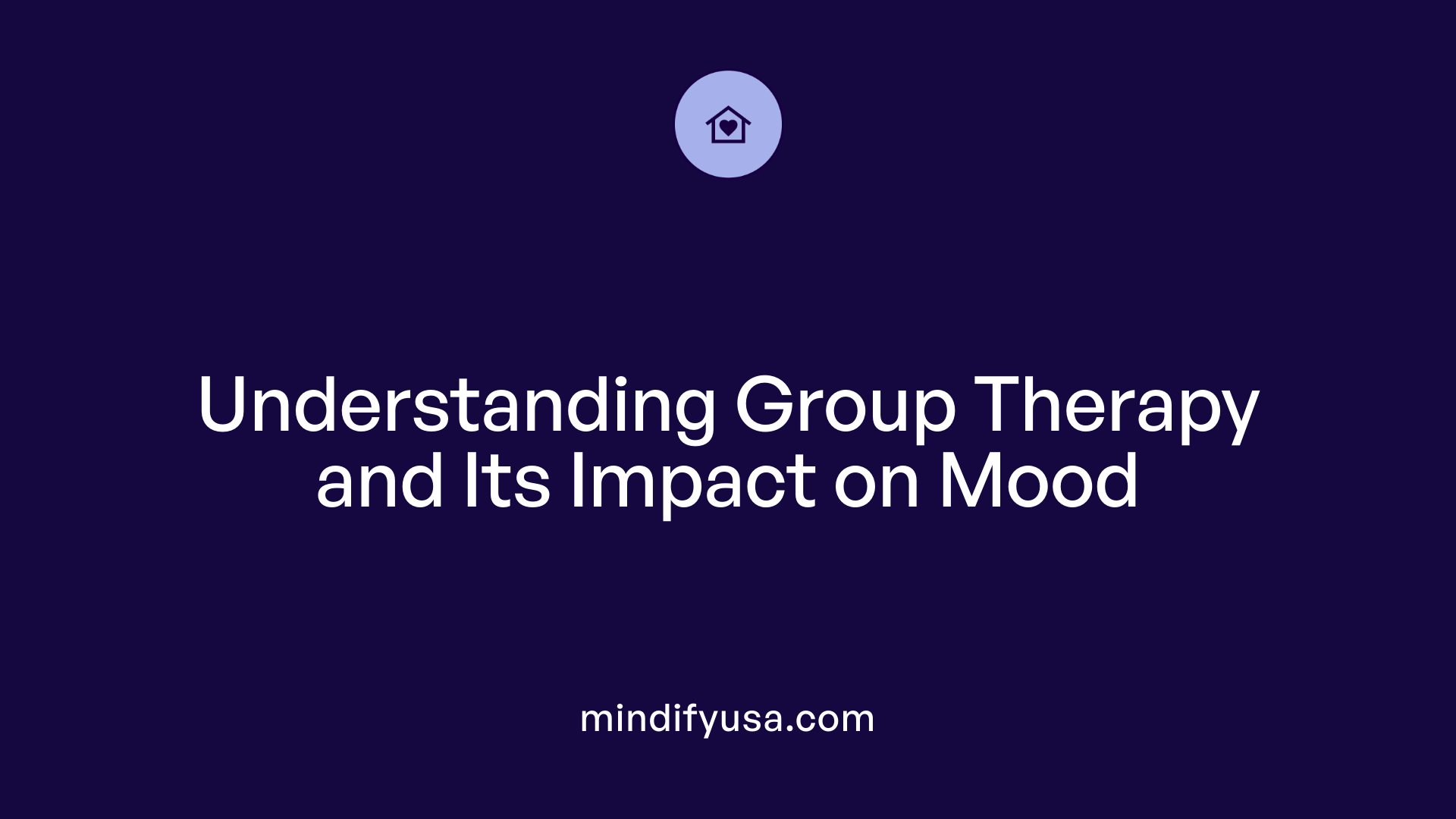 Understanding Group Therapy and Its Impact on Mood