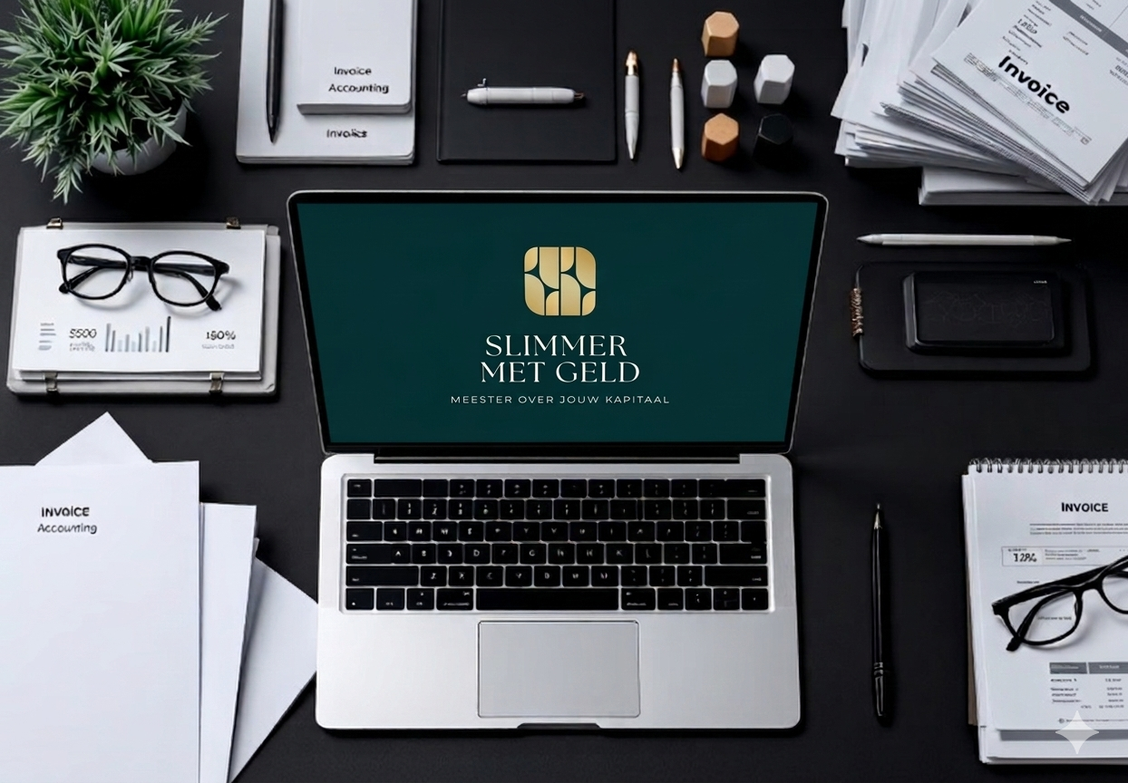 image of accounting tools and documents