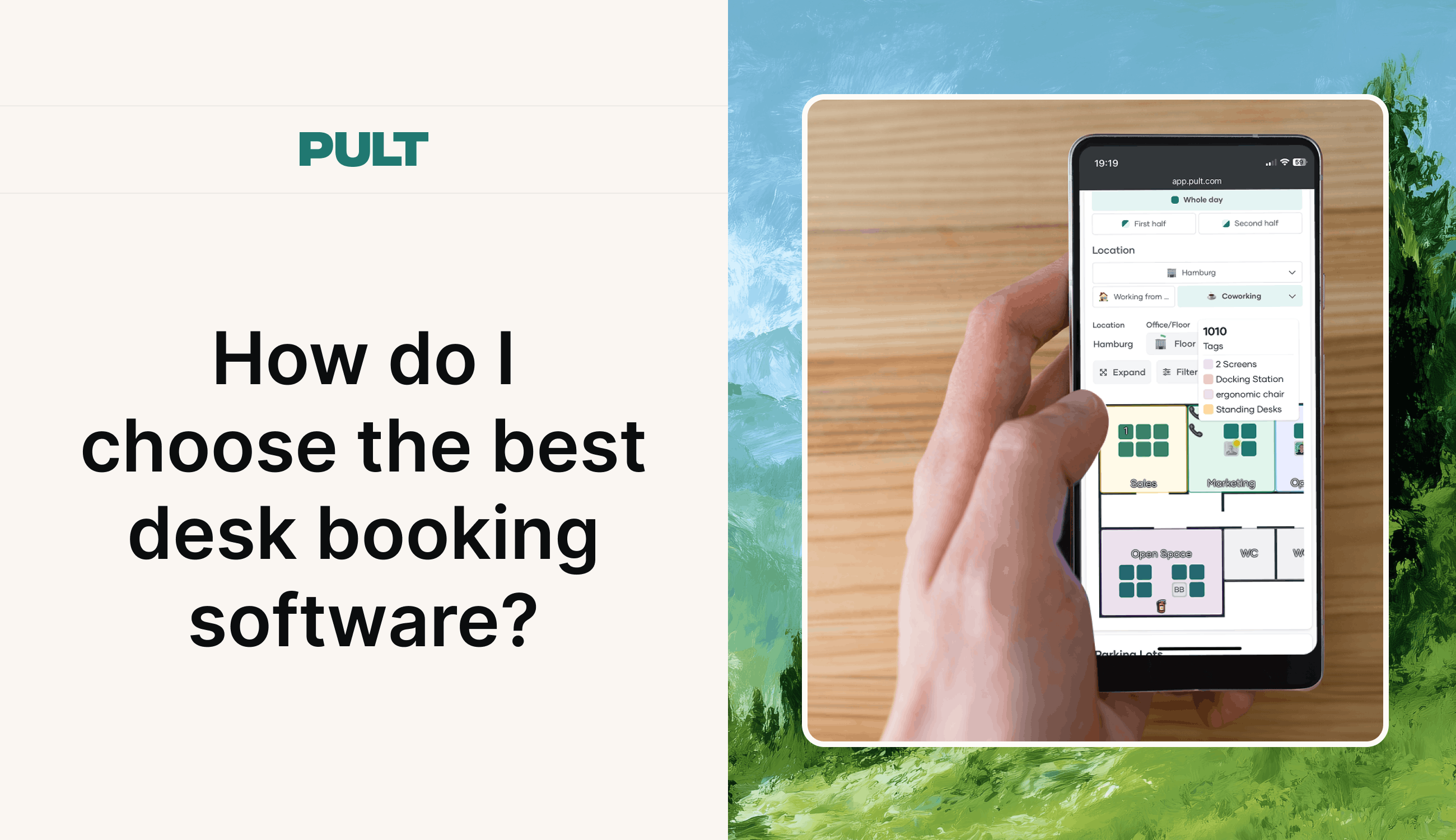 The best desk booking software_ PULT