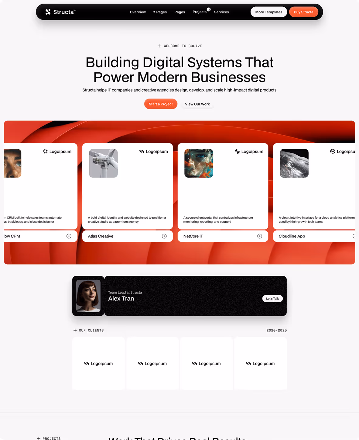 IT & Digital Services Webflow Template