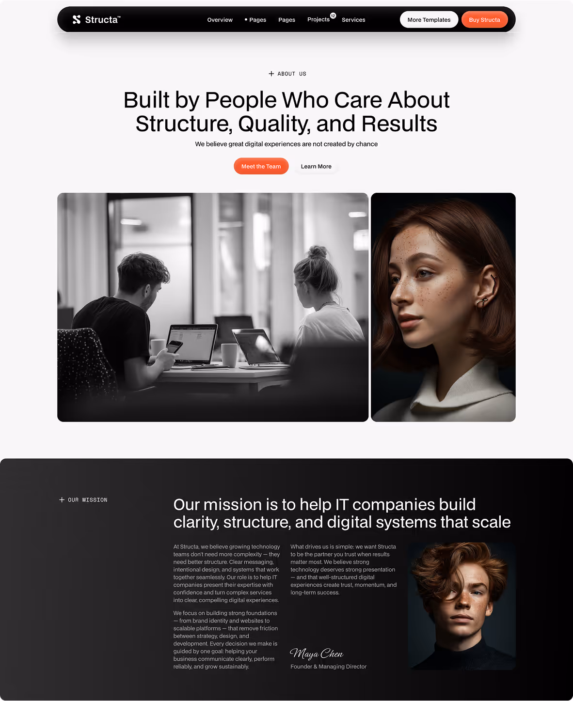 IT & Digital Services Webflow Template