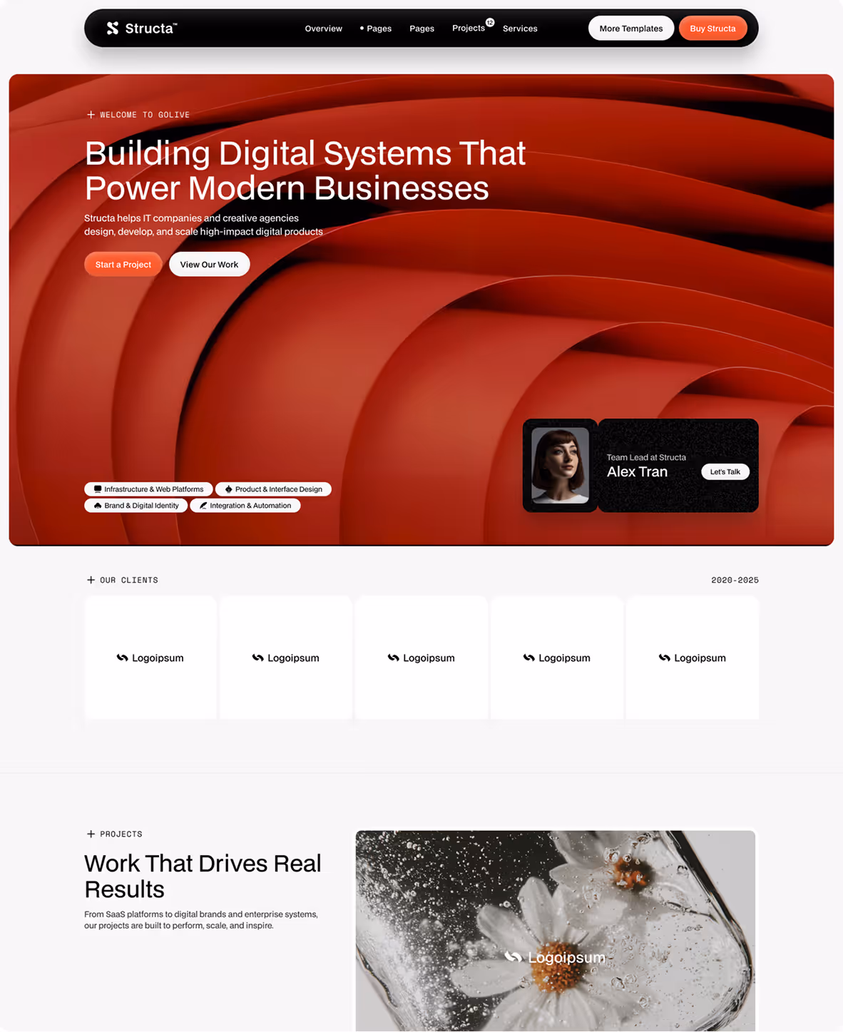 IT & Digital Services Webflow Template