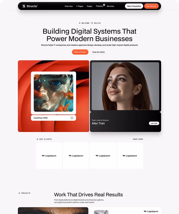 IT & Digital Services Webflow Template
