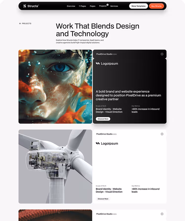 IT & Digital Services Webflow Template