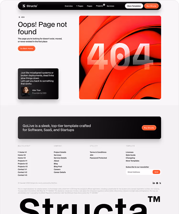 IT & Digital Services Webflow Template