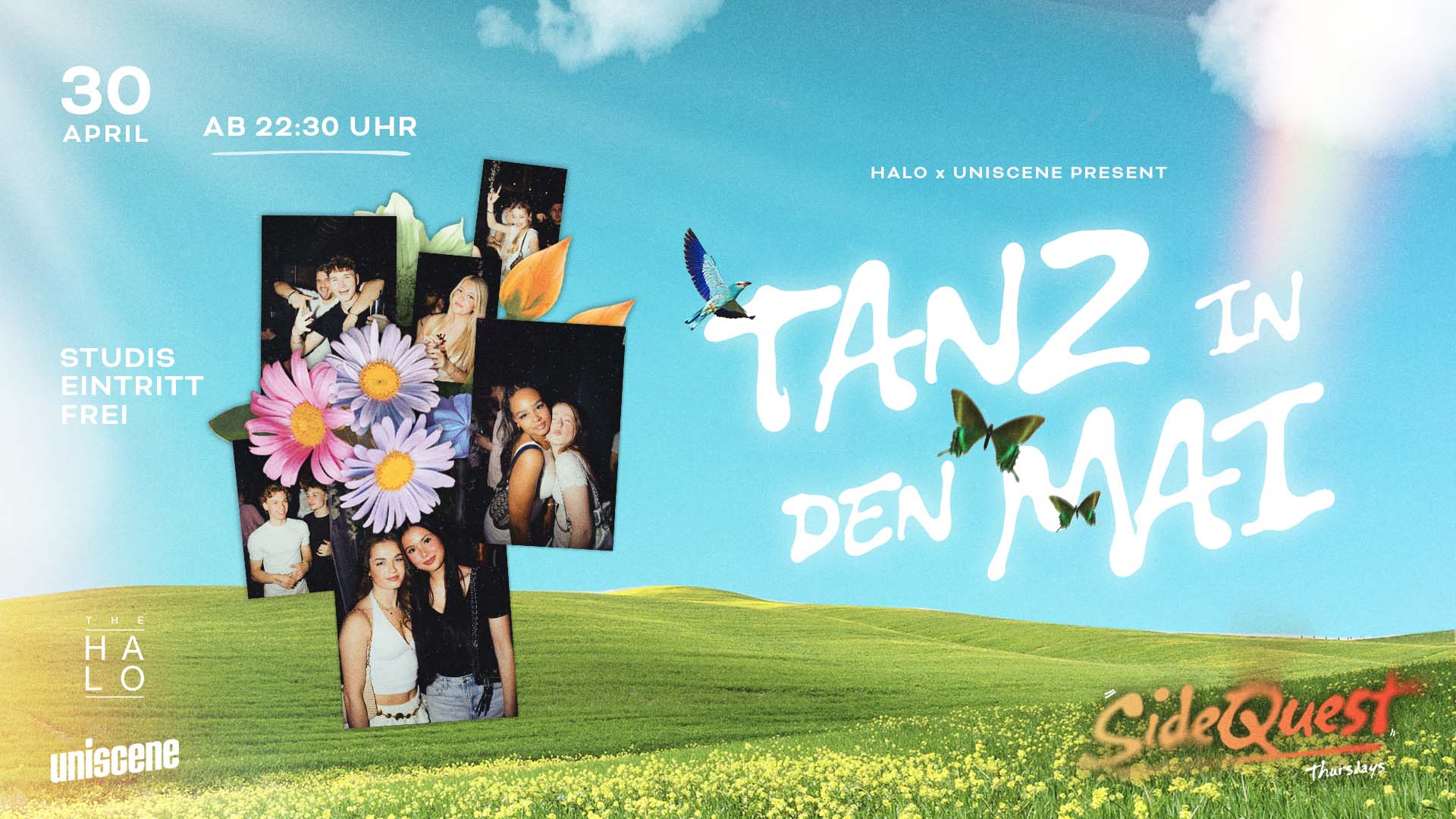 SIDEQUEST Thursdays - TANZ IN DEN MAI Edition 🌸