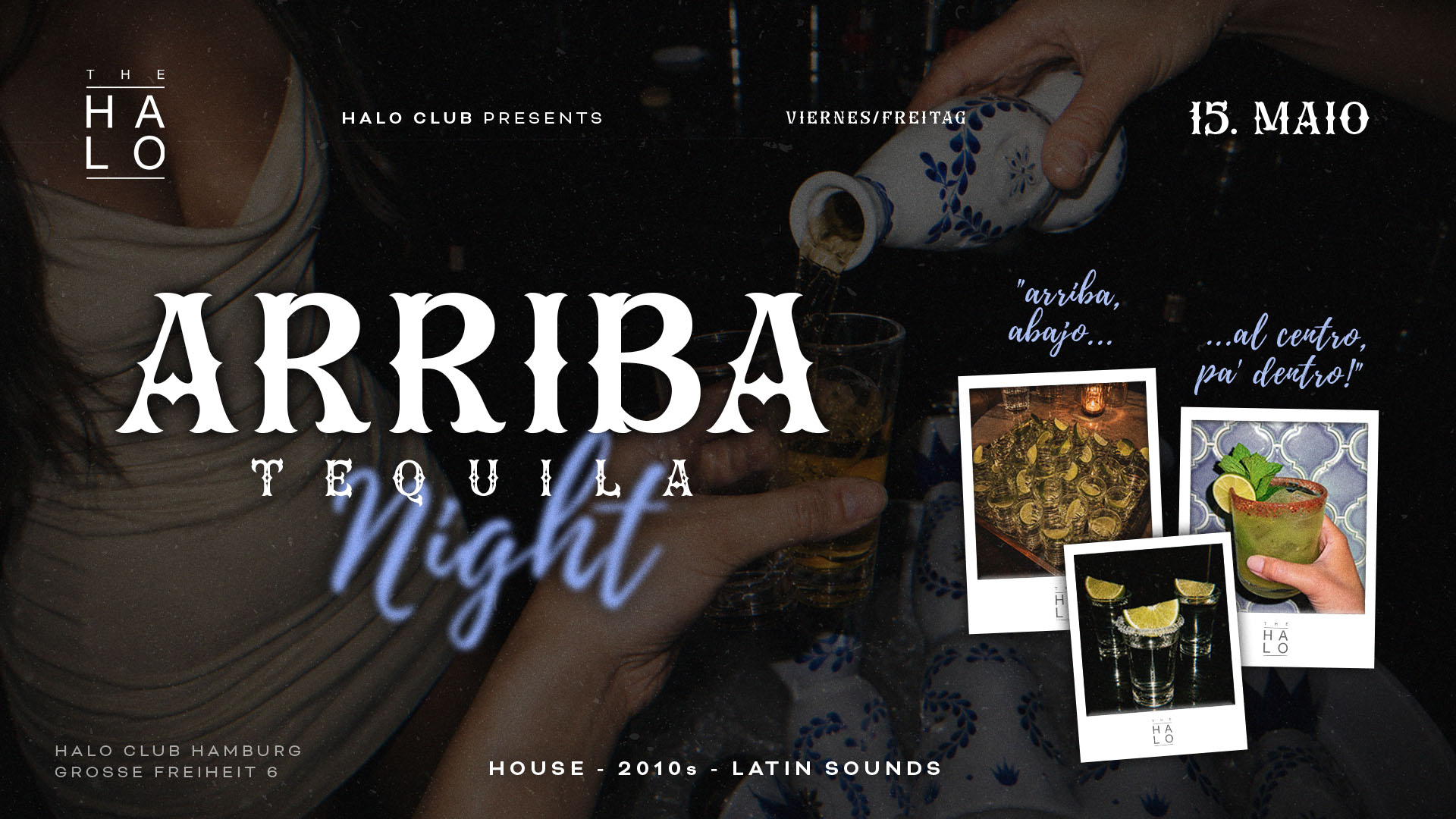 "ARRIBA" - TEQUILA NIGHT 🪇