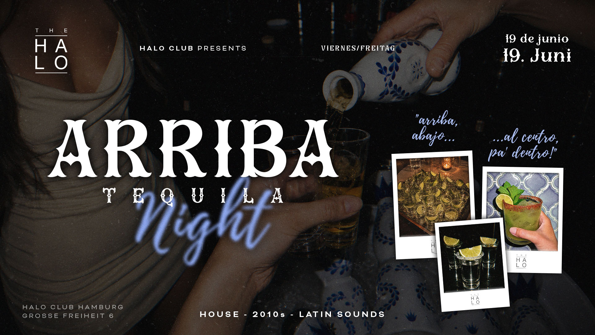 "ARRIBA" - TEQUILA NIGHT 🪇