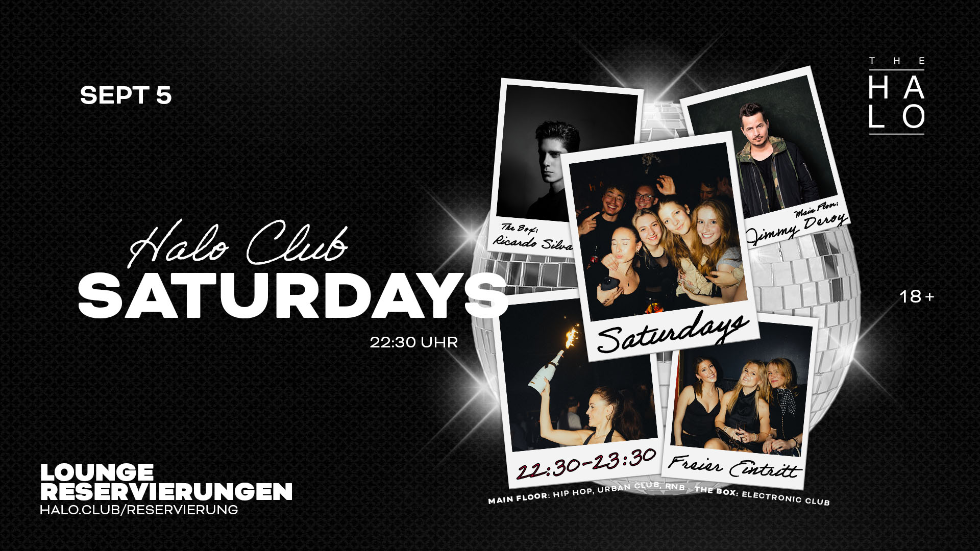 HALO CLUB Saturdays