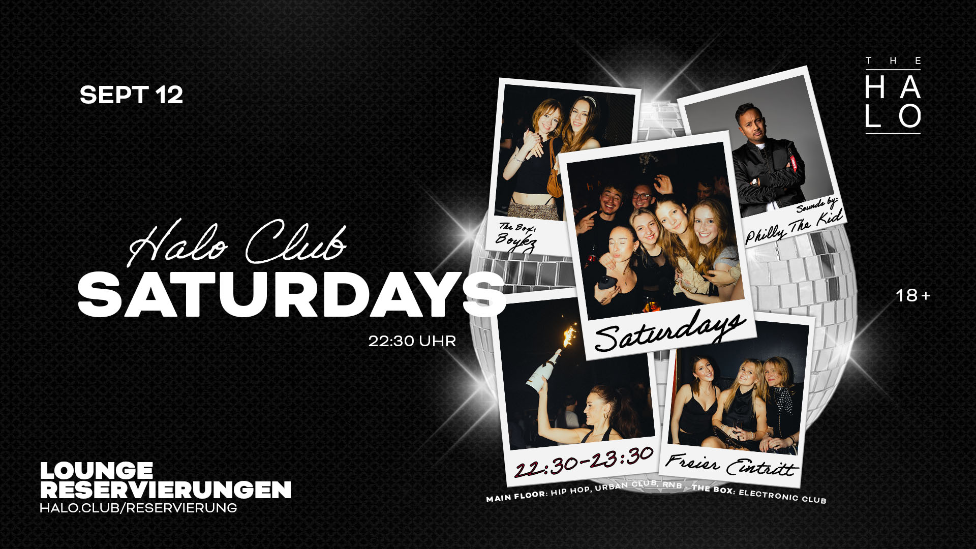 HALO CLUB Saturdays