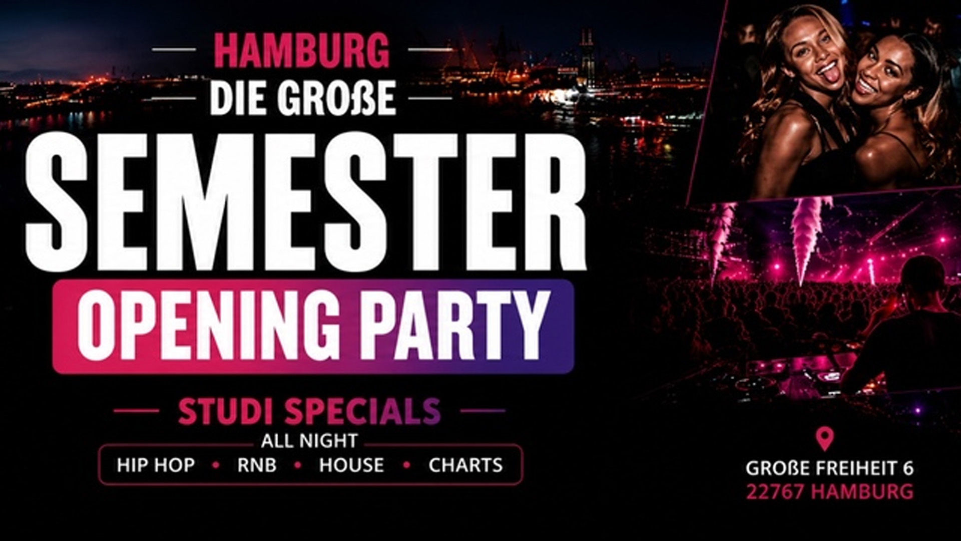 🎓 Die große Semester Opening Party 🎉 - WiSE 26/27