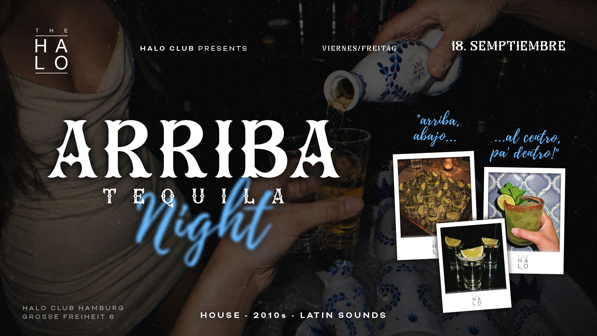"ARRIBA" - TEQUILA NIGHT 🪇