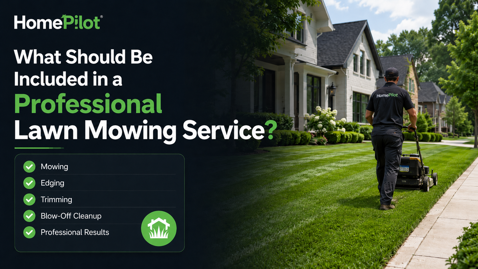 What Should Be Included in a Professional Lawn Mowing Service?