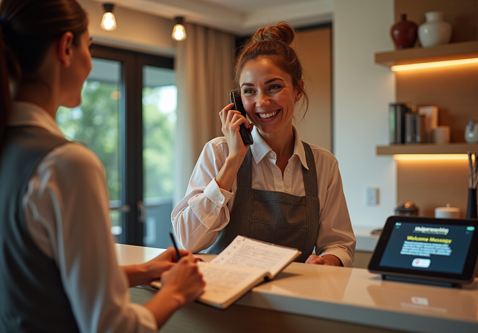 Craft Effective Greeting Messages for Phone Systems in Hotels
