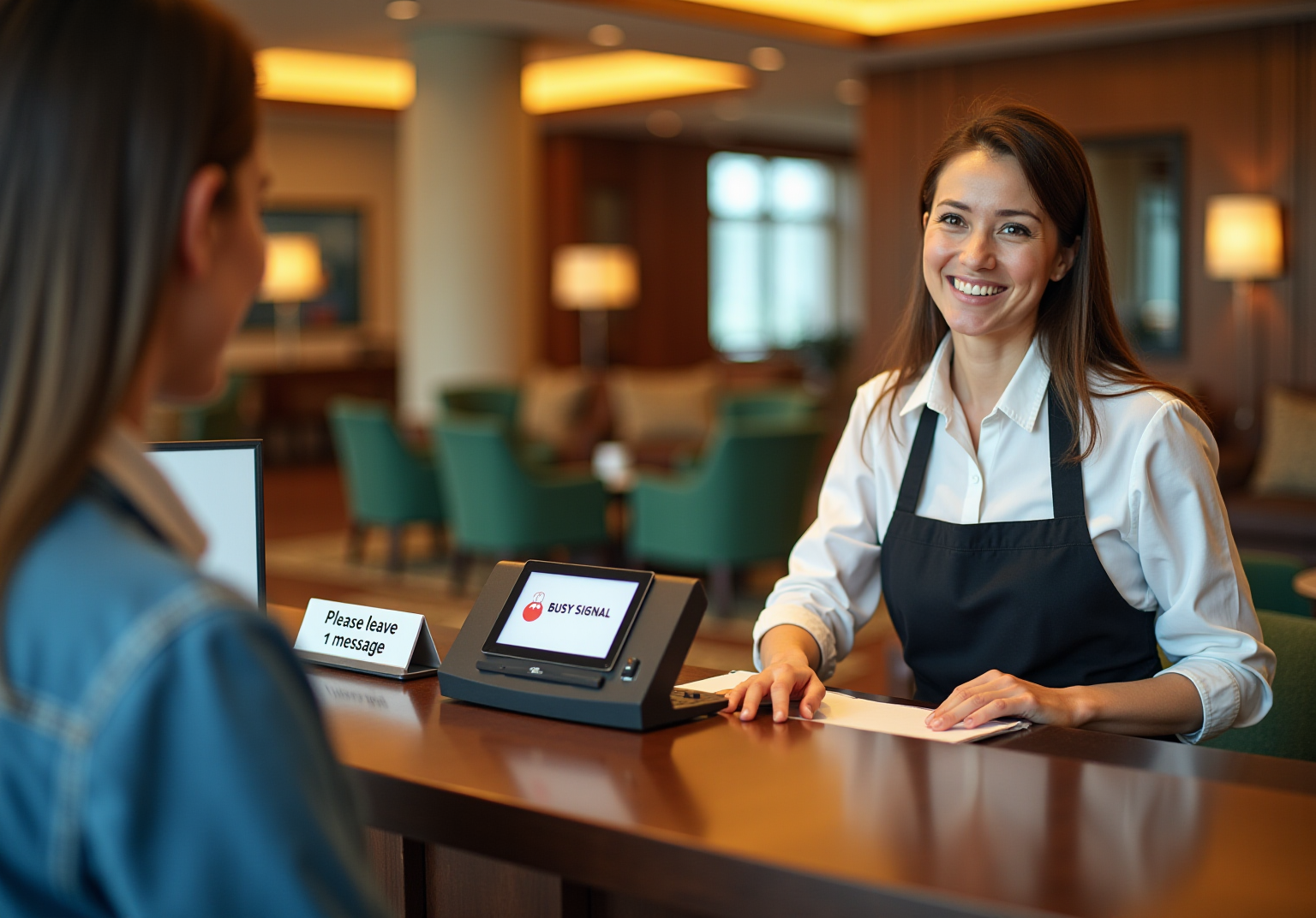 Enhance Guest Experience: This Line is Busy, Please Leave a Message