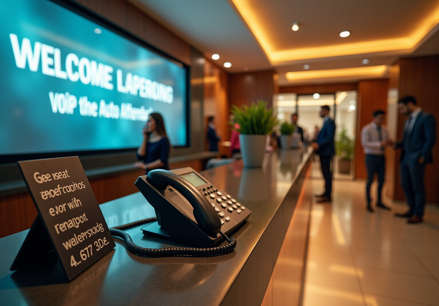 Maximize Hotel Efficiency with a VoIP Auto Attendant Phone System