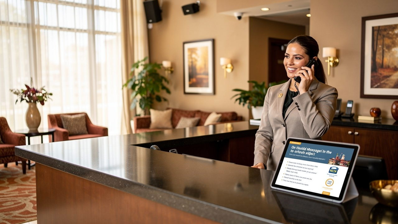 4 Steps in Your Guide to On Hold Messaging for Hotels