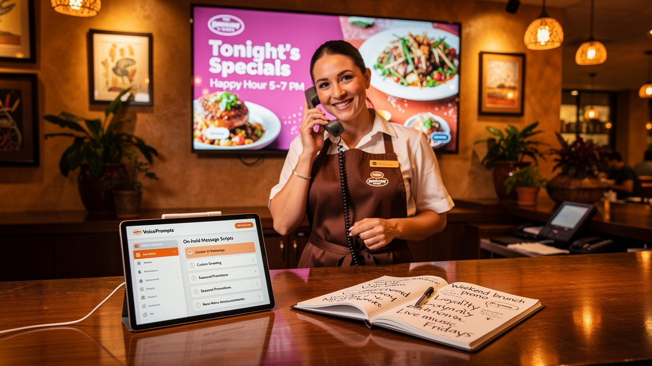 10 Turnkey Examples for Restaurant On-Hold Messaging Success