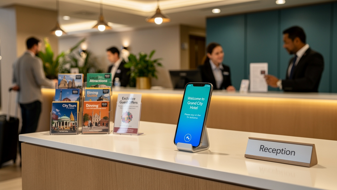 What Is Download for On-Hold Messaging in Hotels?