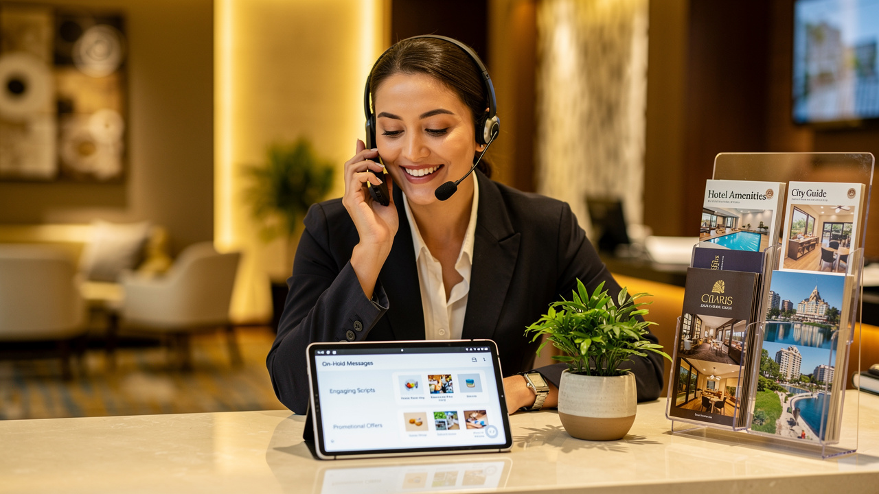 4 Steps to Master How to On Hold Messaging for Hotels