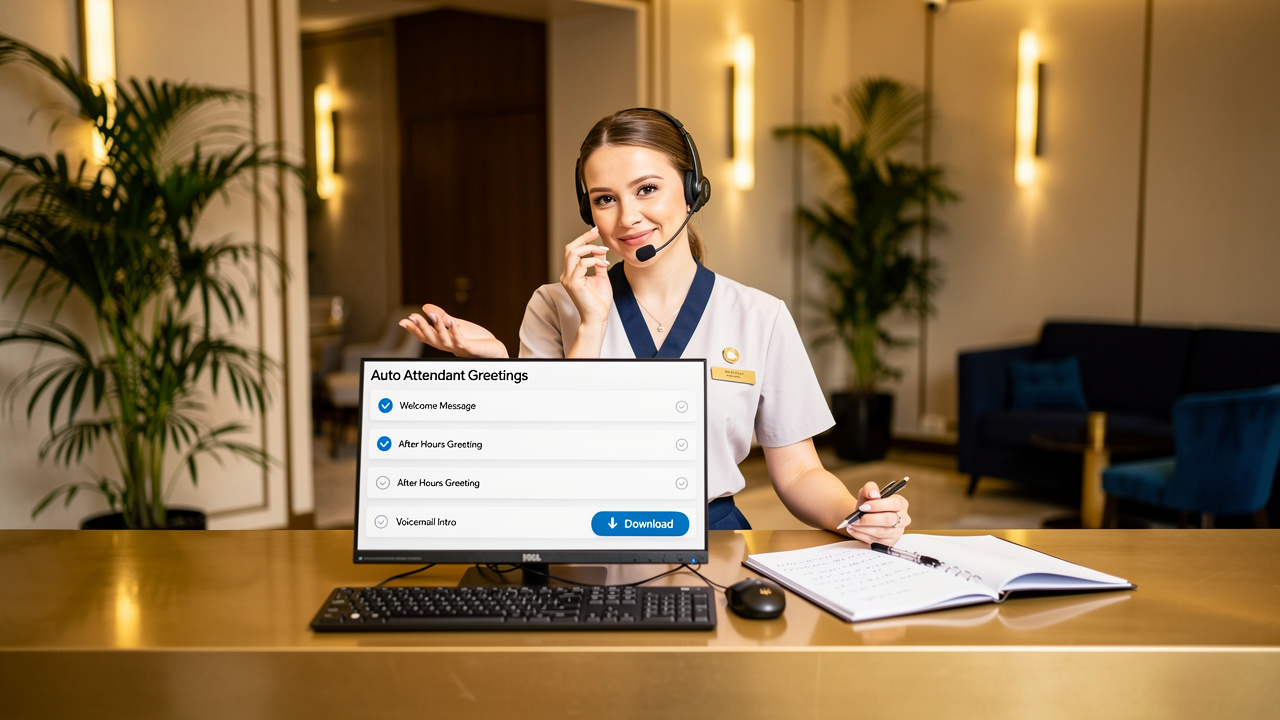 Step-by-Step Download for Auto Attendant Greetings Made Easy