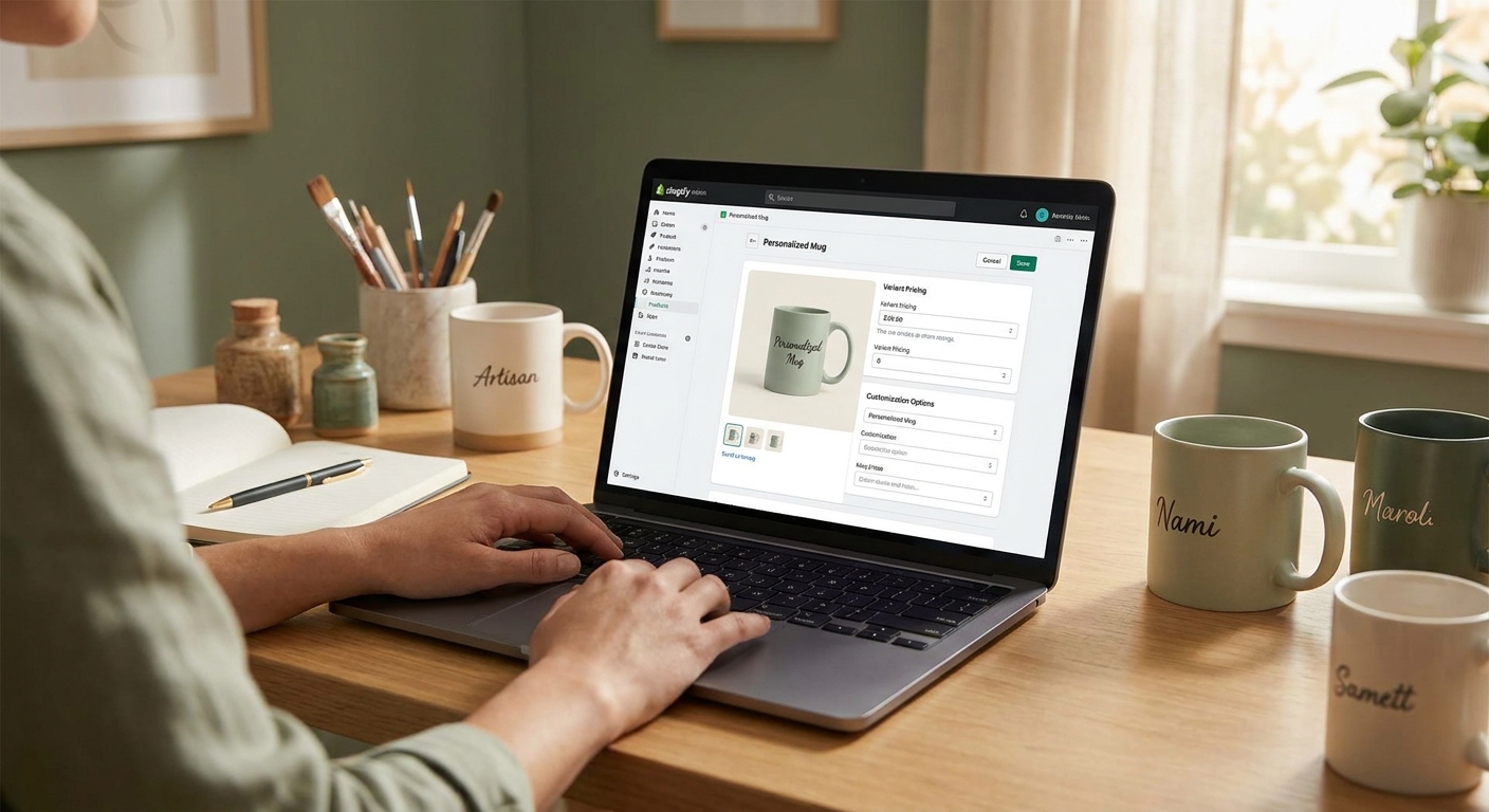 How to price personalized products by variant on Shopify