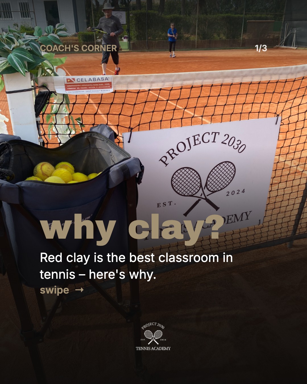 Why clay? Sandplatz der Project 2030 Academy