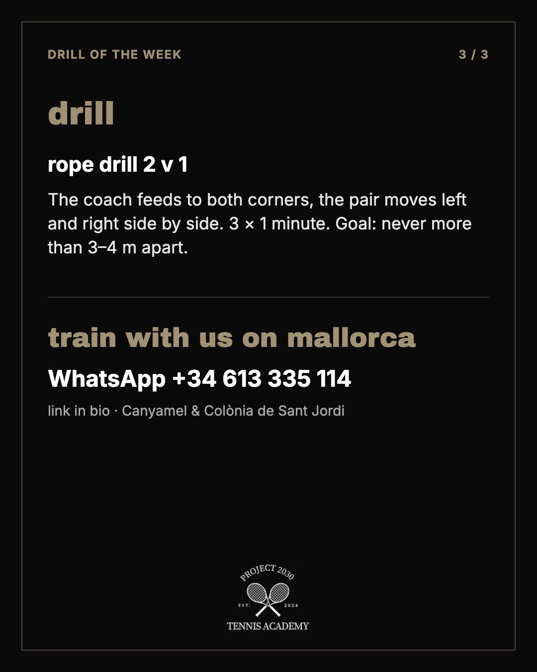Doppel-Übung Seil-Drill