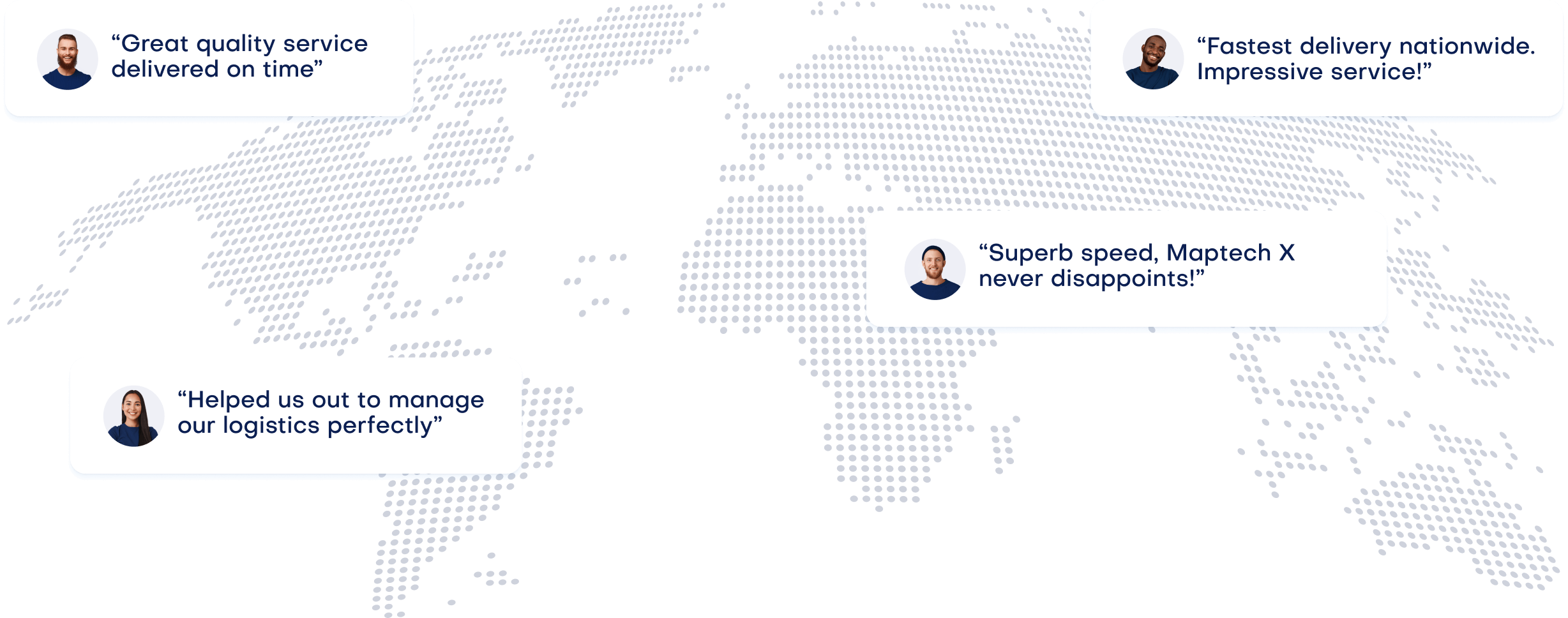 Results That Speaks For Themselves Clients Testimonial Around The World - Expert X Webflow Template