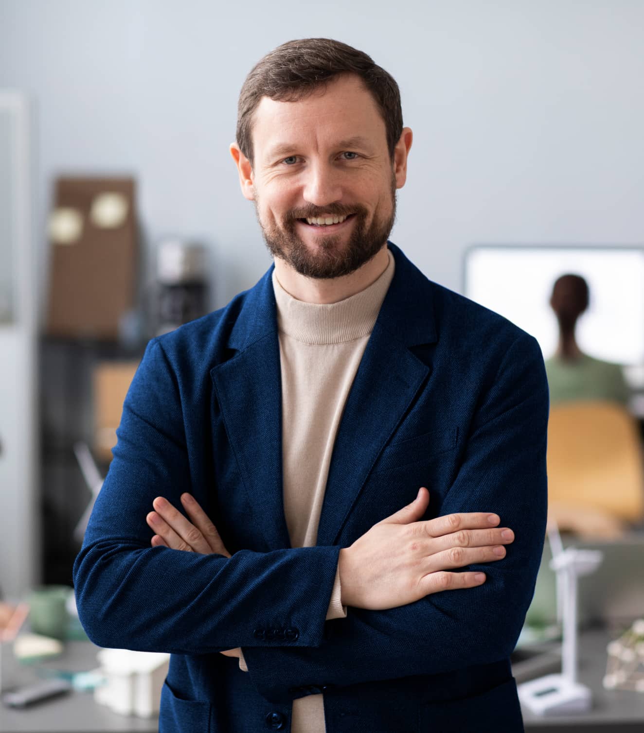 I’m John Carter A Business Consultant Grow Your Business Hero - Expert X Webflow Template