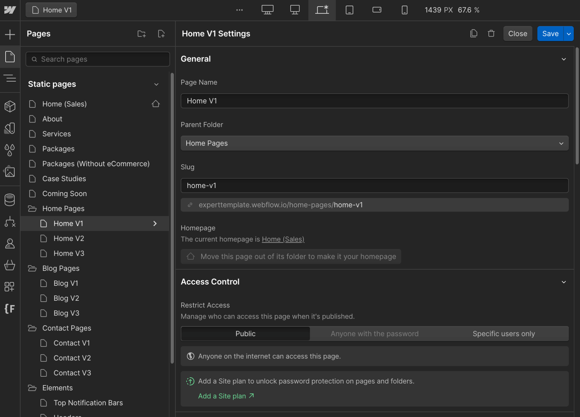 SEO - Expert X Webflow Template
